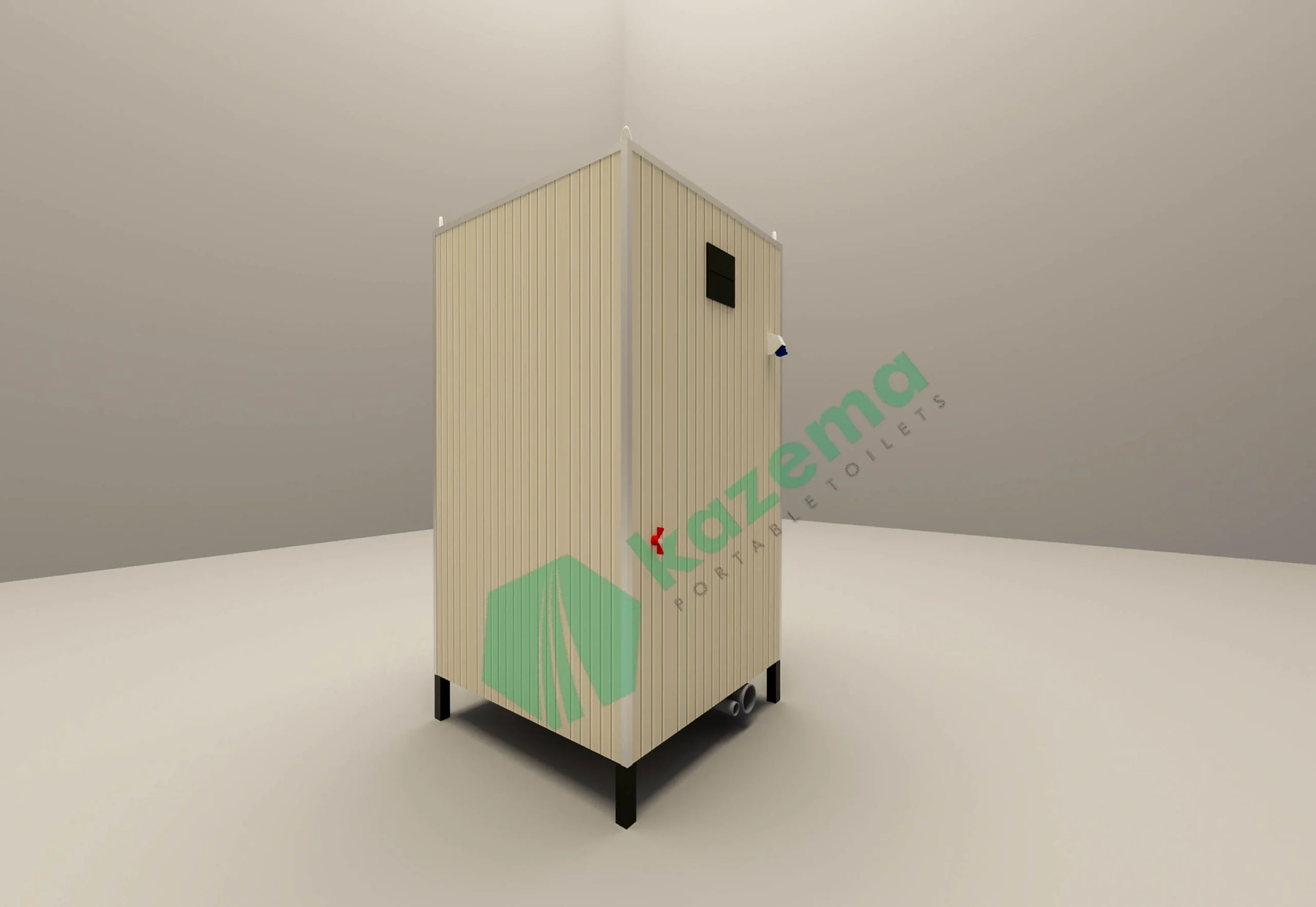 Custom Single Cabin Portable Toilet - Image 4