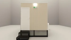 Custom Twin Modular Prefabricated Toilets