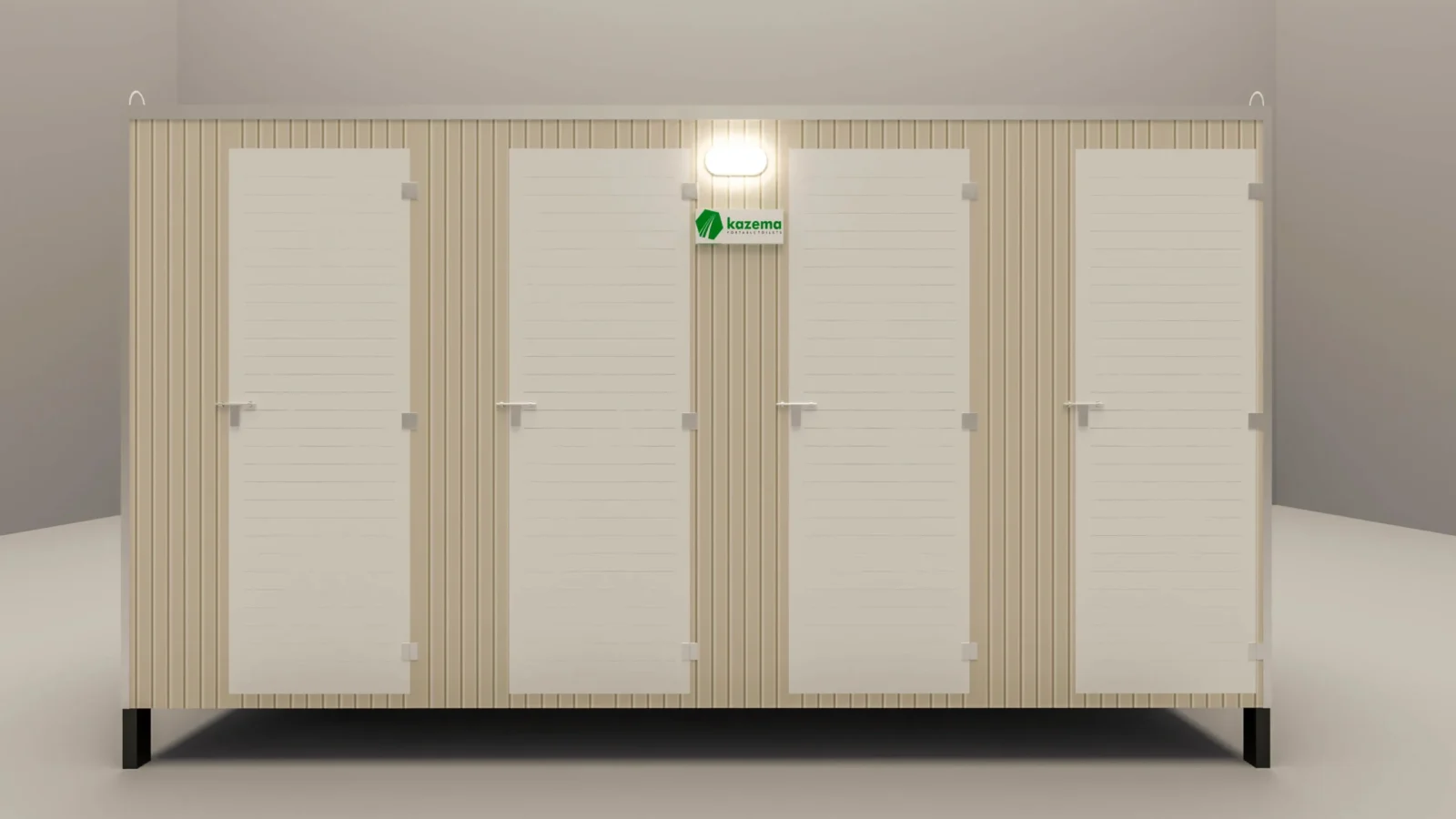 Sandwich Panel Custom Toilet 4 Cabin Western Without Tank